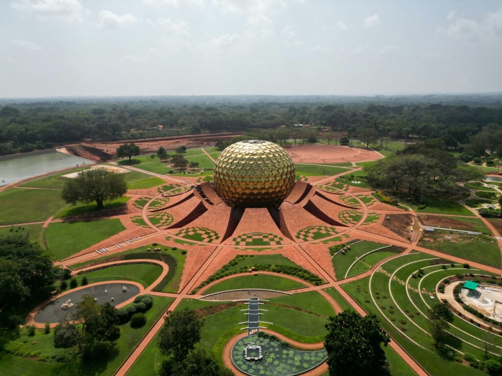 Travel Destinations - Eco Escape, eco-friendly places, Auroville - Tamil Nadu